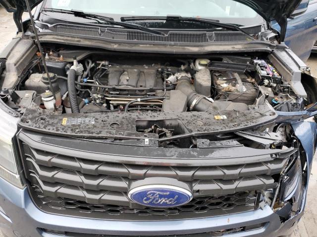 1FM5K8ARXGGB97364 - 2016 FORD EXPLORER POLICE INTERCEPTOR ლურჯი ფოტო 12