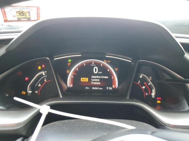 2HGFC2F89KH549688 - 2019 HONDA CIVIC SPORT Gris photo 9