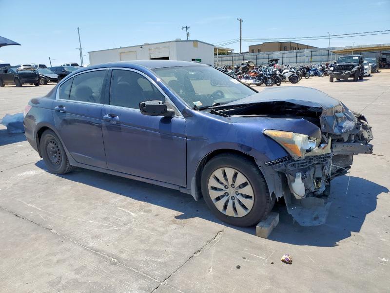 1HGCP2F34AA002305 - 2010 HONDA ACCORD LX BLUE photo 4