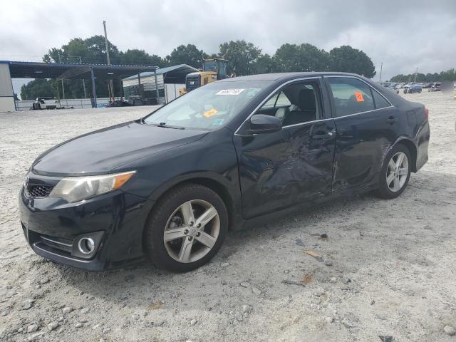 4T1BF1FK6CU197187 - 2012 TOYOTA CAMRY BASE BLACK photo 1