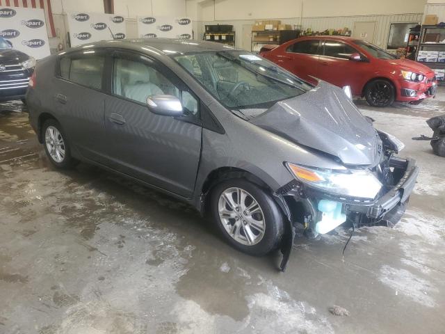 JHMZE2H74AS031925 - 2010 HONDA INSIGHT EX GRAY photo 4