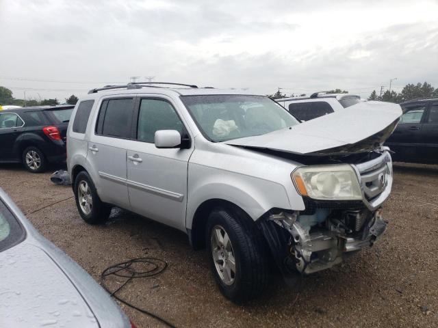 5FNYF48659B011088 - 2009 HONDA PILOT EXL SILVER photo 4