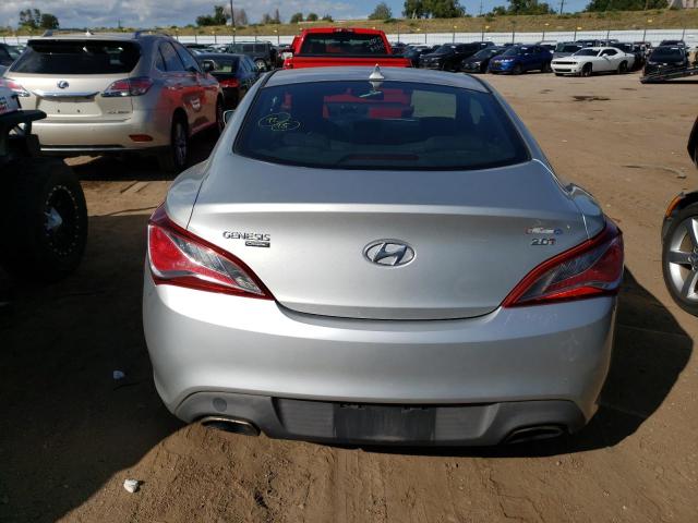 KMHHT6KD1DU110384 - 2013 HYUNDAI GENESIS CO 2.0T SILVER photo 6