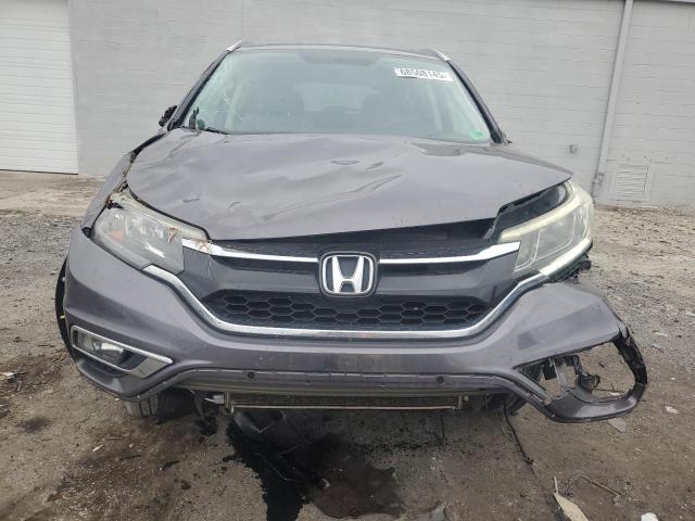 5J6RM4H53FL116586 - 2015 HONDA CR-V EX ნაცრისფერი ფოტო 5