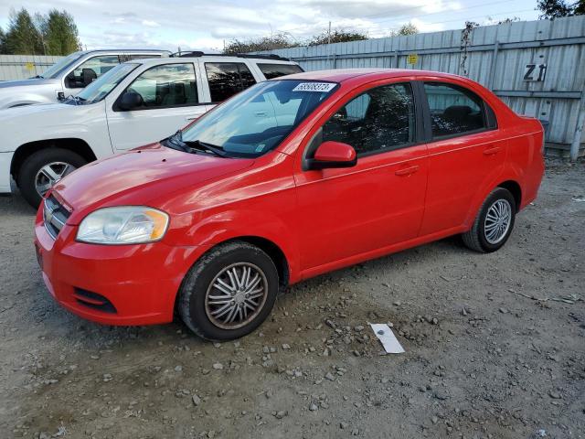 KL1TD5DE6AB046854 - 2010 CHEVROLET AVEO LS 红色 照片 1