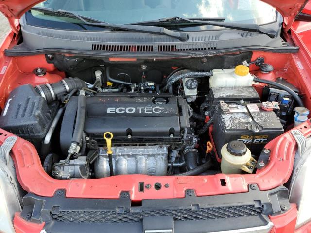 KL1TD5DE6AB046854 - 2010 CHEVROLET AVEO LS 红色 照片 11