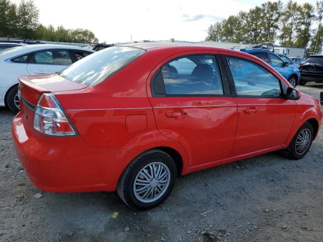 KL1TD5DE6AB046854 - 2010 CHEVROLET AVEO LS 红色 照片 3