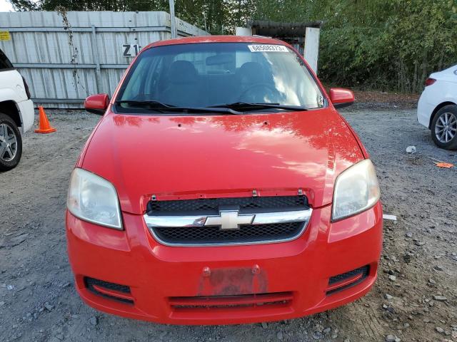 KL1TD5DE6AB046854 - 2010 CHEVROLET AVEO LS 红色 照片 5