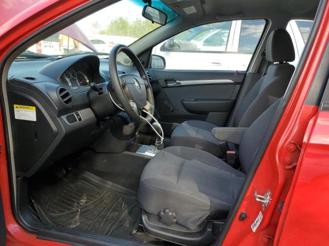 KL1TD5DE6AB046854 - 2010 CHEVROLET AVEO LS 红色 照片 7