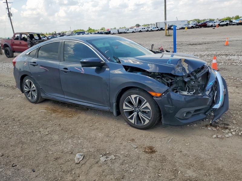 19XFC1F79HE201975 - 2017 HONDA CIVIC EXL Gri fotoğraf 4