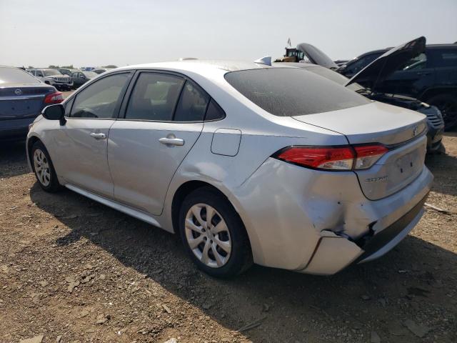 JTDEPMAE0MJ145834 - 2021 TOYOTA COROLLA LE SILVER photo 2