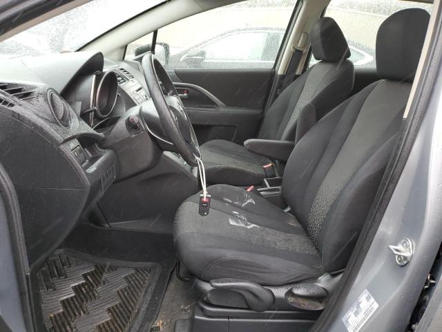 JM1CW2BL0C0133098 - 2012 MAZDA 5 SILVER photo 7