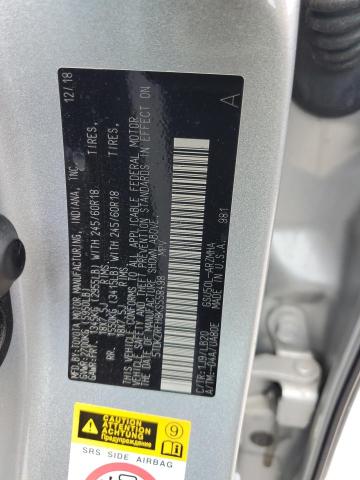 5TDKZRFH8KS558498 - 2019 TOYOTA HIGHLANDER SE 银色 照片 14