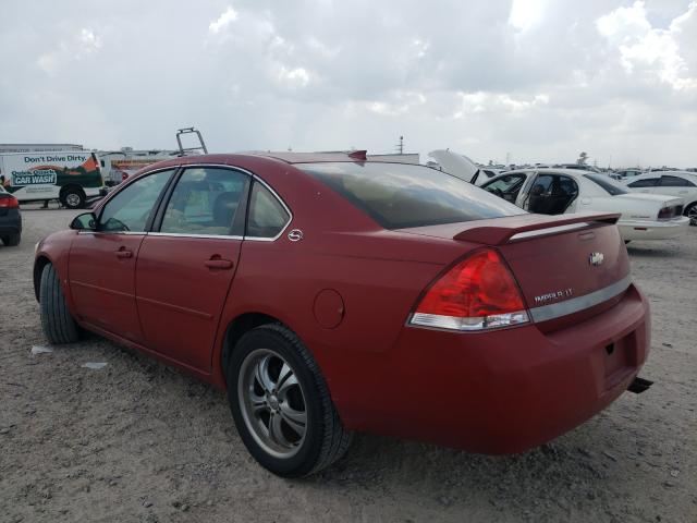 2G1WT58NX89150030 - 2008 CHEVROLET IMPALA LT RED photo 3