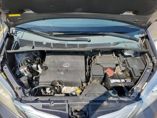 5TDYK3DC1DS361503 - 2013 TOYOTA SIENNA XLE GRAY photo 12