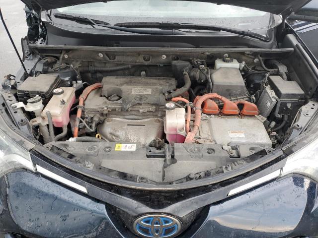 JTMRJREV1JD202532 - 2018 TOYOTA RAV4 HV LE Niebieski zdjęcie 11