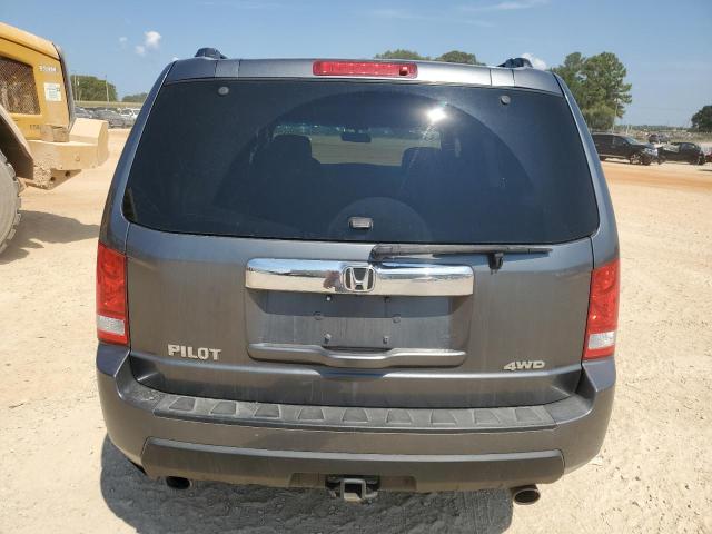 5FNYF4H54BB022757 - 2011 HONDA PILOT EXL GRAY photo 6