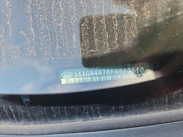 5XXGN4A78FG513510 - 2015 KIA OPTIMA EX RED photo 12