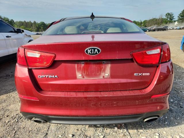 5XXGN4A78FG513510 - 2015 KIA OPTIMA EX RED photo 6