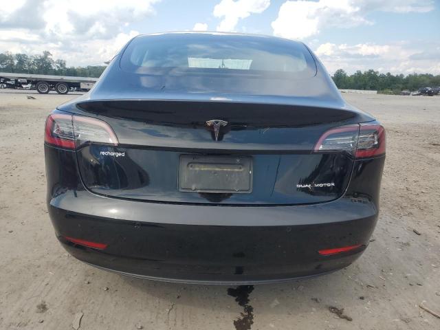 5YJ3E1EB9LF711345 - 2020 TESLA MODEL 3 BLACK photo 6