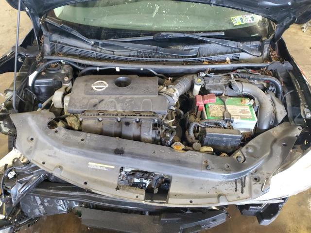 3N1AB7AP4DL752654 - 2013 NISSAN SENTRA S BLACK photo 11