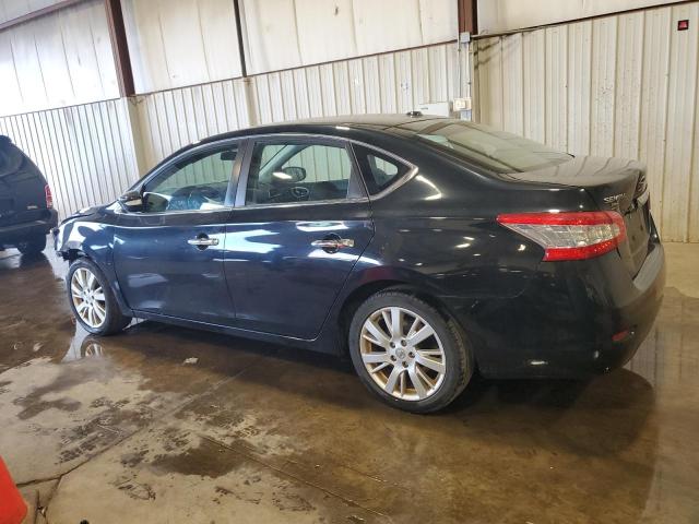 3N1AB7AP4DL752654 - 2013 NISSAN SENTRA S BLACK photo 2