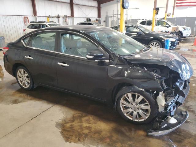 3N1AB7AP4DL752654 - 2013 NISSAN SENTRA S BLACK photo 4