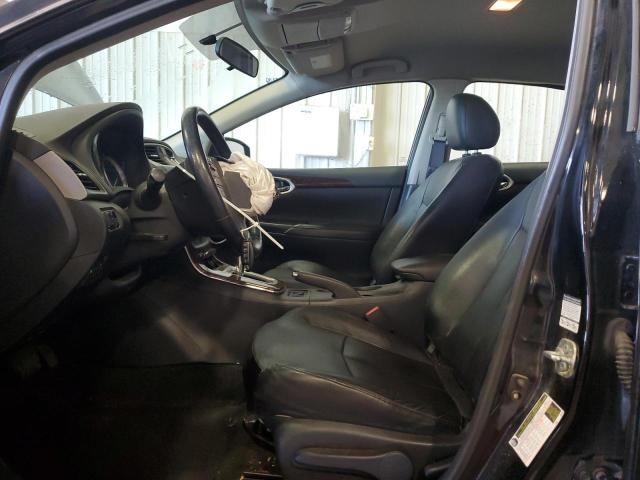 3N1AB7AP4DL752654 - 2013 NISSAN SENTRA S BLACK photo 7