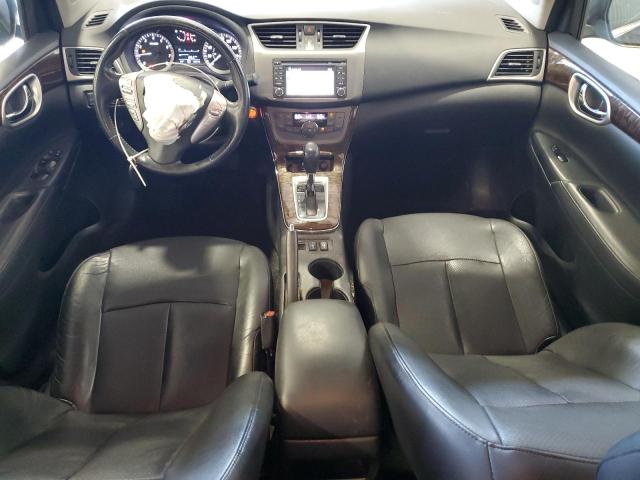 3N1AB7AP4DL752654 - 2013 NISSAN SENTRA S BLACK photo 8