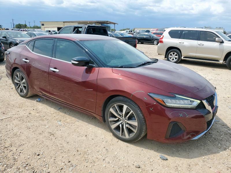 1N4AA6AV2KC380609 - 2019 NISSAN MAXIMA S Bordeaux photo 4