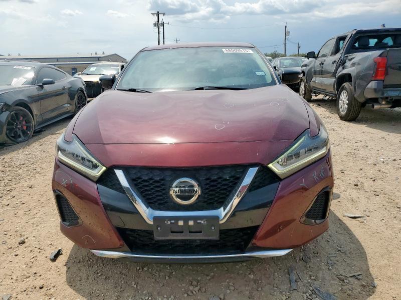 1N4AA6AV2KC380609 - 2019 NISSAN MAXIMA S Bordeaux photo 5