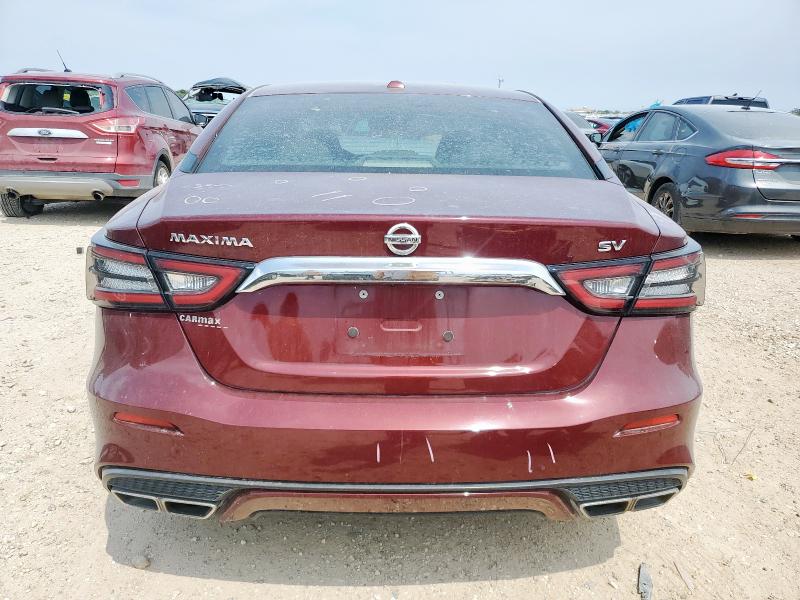 1N4AA6AV2KC380609 - 2019 NISSAN MAXIMA S Bordeaux photo 6