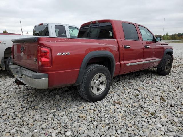 1D7HW58N68S602633 - 2008 DODGE DAKOTA QUAD LARAMIE RED photo 3