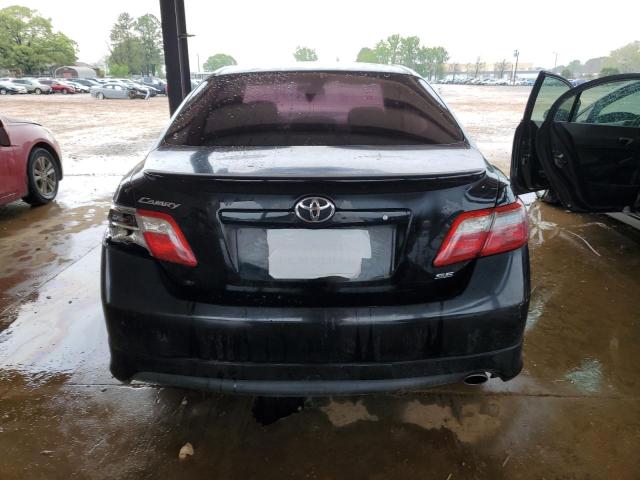 4T1BE46K18U206017 - 2008 TOYOTA CAMRY CE BLACK photo 6