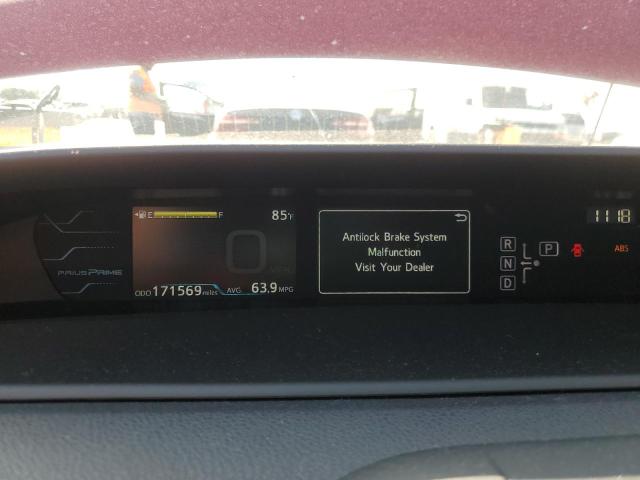 JTDKARFP9H3055703 - 2017 TOYOTA PRIUS PRIM 红色 照片 9