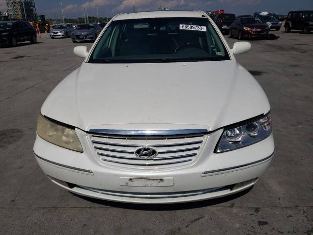 KMHFC46FX6A116177 - 2006 HYUNDAI AZERA SE WHITE photo 5