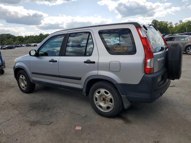 JHLRD785X5C038784 - 2005 HONDA CR-V LX SILVER photo 2