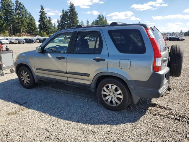 JHLRD78846C027520 - 2006 HONDA CR-V EX SILVER photo 2