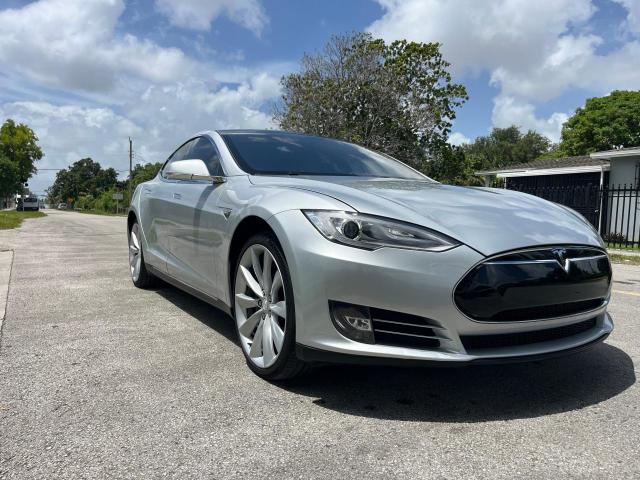 5YJSA1DP4CFS00811 - 2012 TESLA MODEL S Gümüş fotoğraf 4