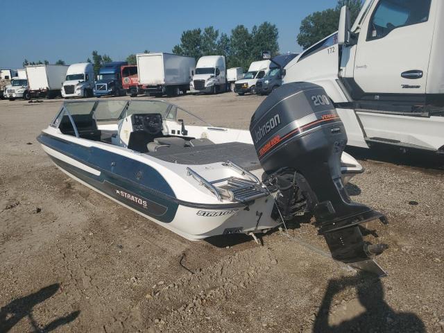BNZ9W158B595 - 1995 STRATOS BOAT Blanc photo 3