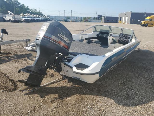 BNZ9W158B595 - 1995 STRATOS BOAT Blanc photo 4