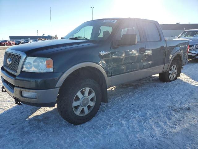 1FTPW14565KD78005 - 2005 FORD F150 SUPERCREW GREEN photo 1