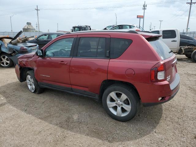 1C4NJDBB5ED777511 - 2014 JEEP COMPASS SPORT MAROON photo 2