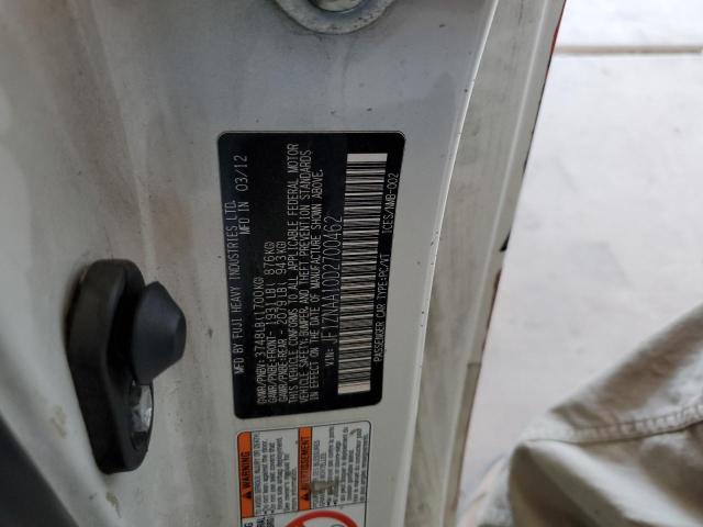 JF1ZNAA10D2700462 - 2013 TOYOTA SCION FR-S 白色 照片 12