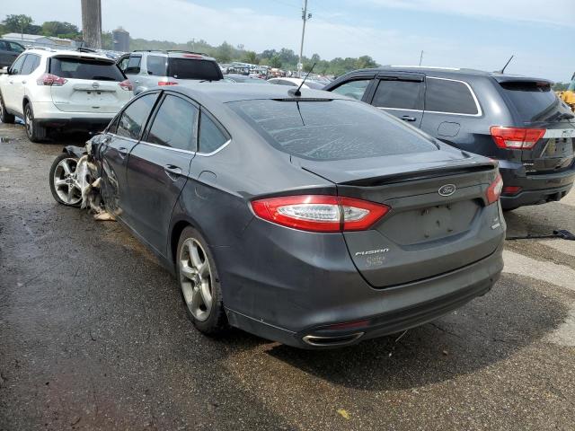 3FA6P0H92FR267423 - 2015 FORD FUSION SE GRAY photo 2