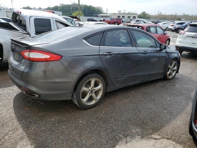 3FA6P0H92FR267423 - 2015 FORD FUSION SE GRAY photo 3