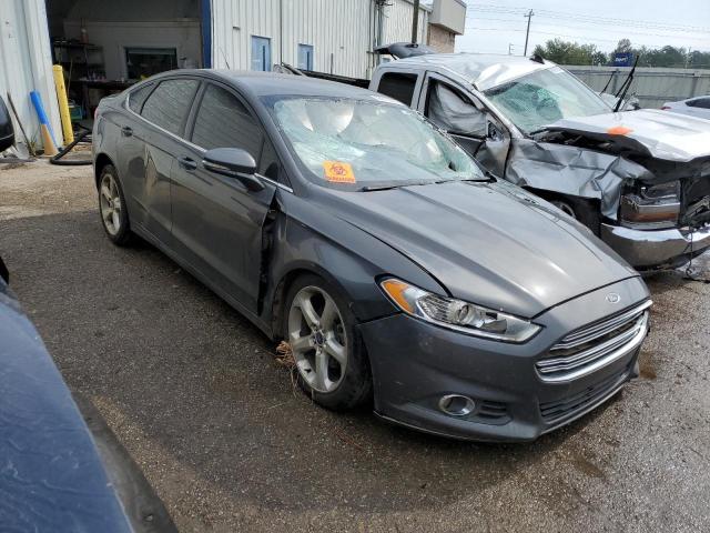 3FA6P0H92FR267423 - 2015 FORD FUSION SE GRAY photo 4