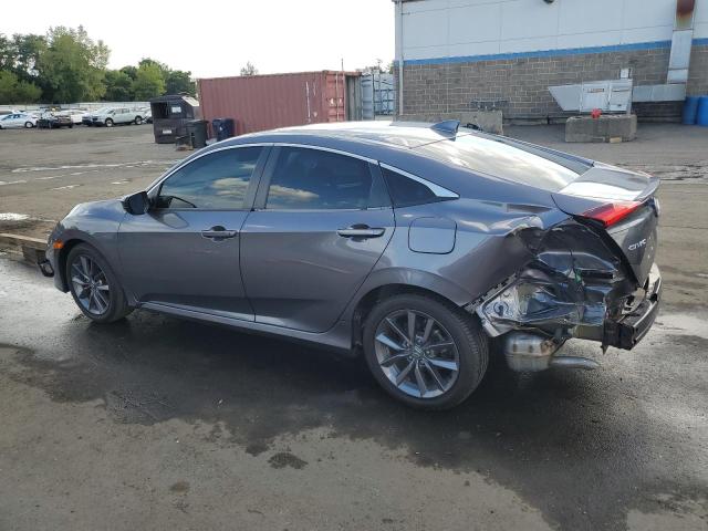19XFC1F36ME210107 - 2021 HONDA CIVIC EX GRAY photo 2