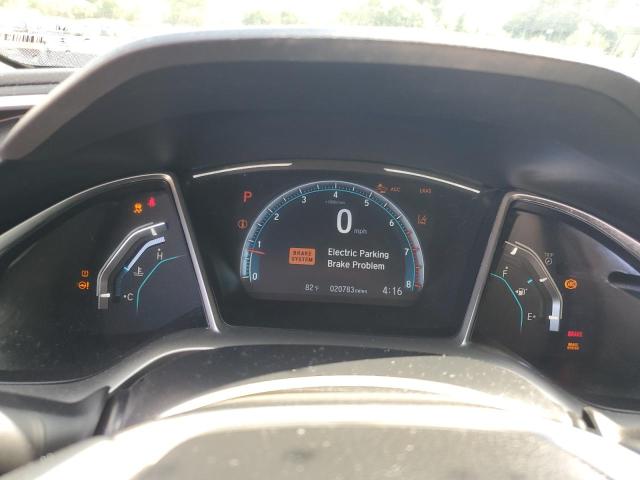 19XFC1F36ME210107 - 2021 HONDA CIVIC EX GRAY photo 9