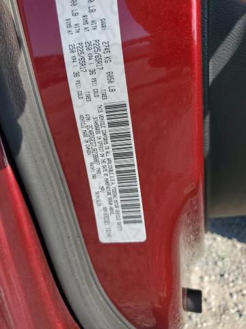 2C4RDGEG7JR238087 - 2018 DODGE GRAND CARA GT MAROON photo 14